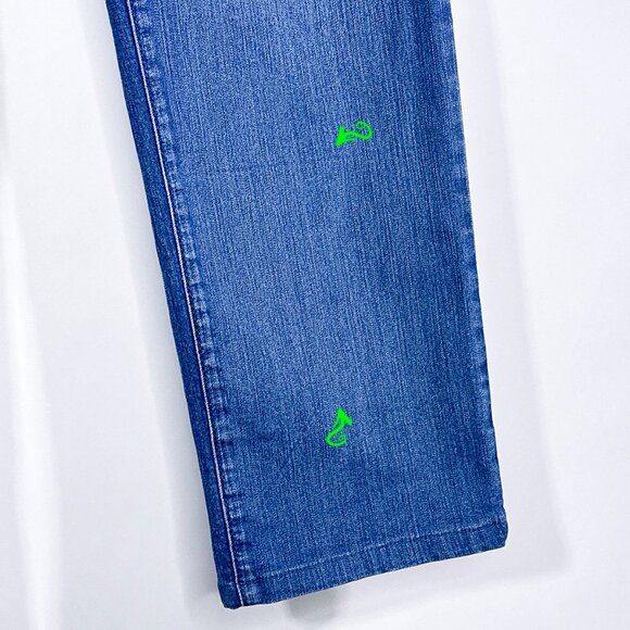 Fabulously Slimming By Chicos Blue Jeans Size Chicos Size 1.5 US Size M 10 - Picture 7 of 17